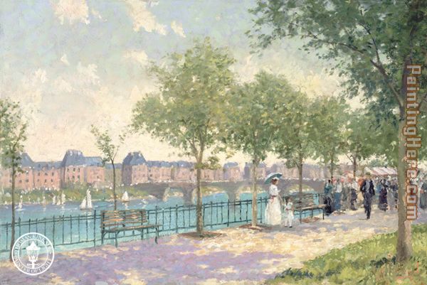 Thomas Kinkade Sunday Stroll